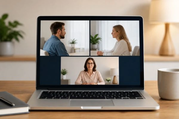 Image of online shuttle mediation Padiham